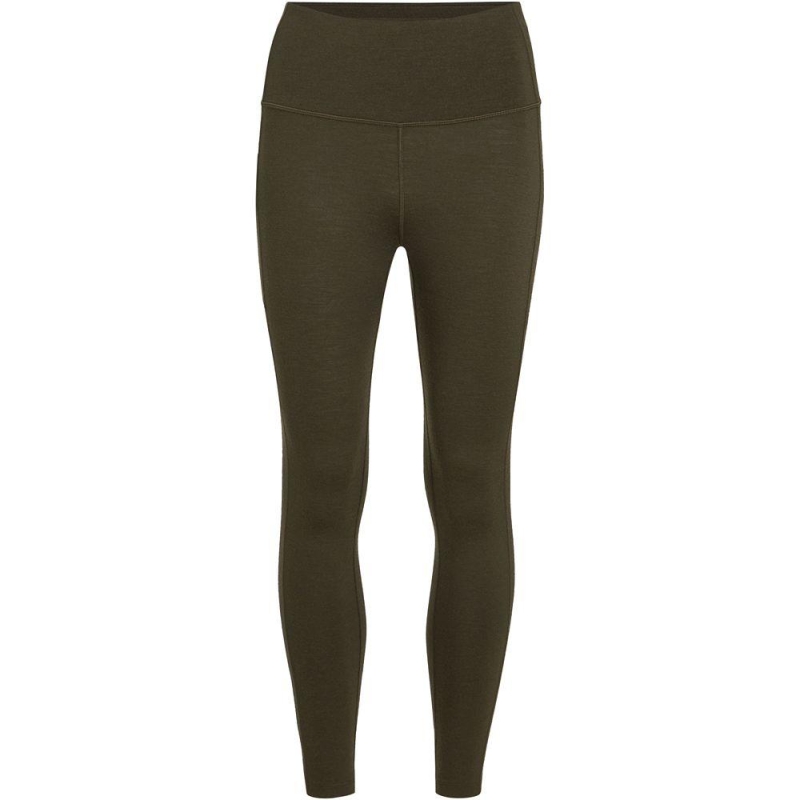 Icebreaker Mer 260 Fastray Ii 25 High Rise Tights Women's Dk Loden vest