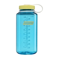 Nalgene Wide Mouth 1L Blue Atoll w/Endive