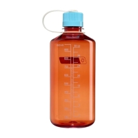 Nalgene Narrow-Mouth 1L Flame w/Blue Atoll