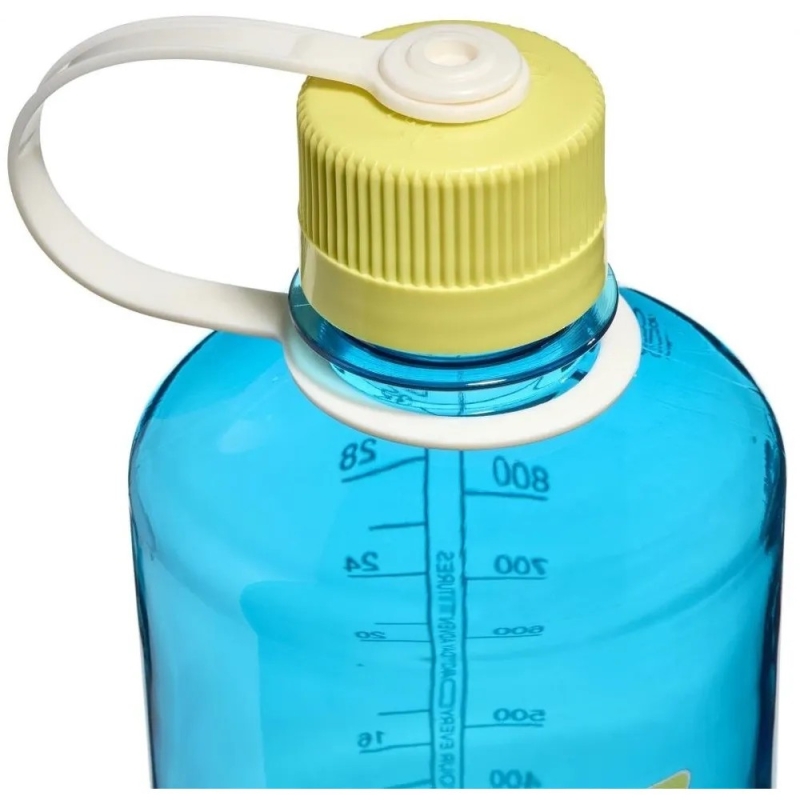 Nalgene Narrow-Mouth 1L Blue Atoll w/Endive