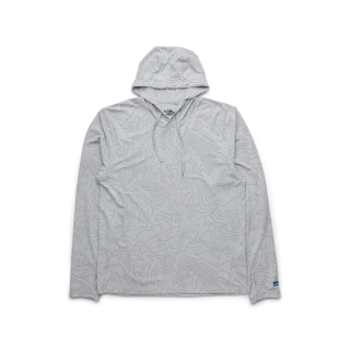 Kavu Sunday Hoodie Stone Topo