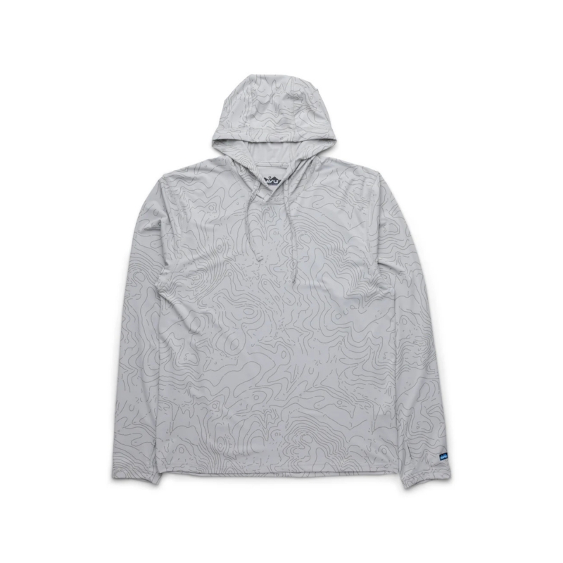 Kavu Sunday Hoodie Stone Topo