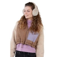 Barts Big Fur Earmuffs beige