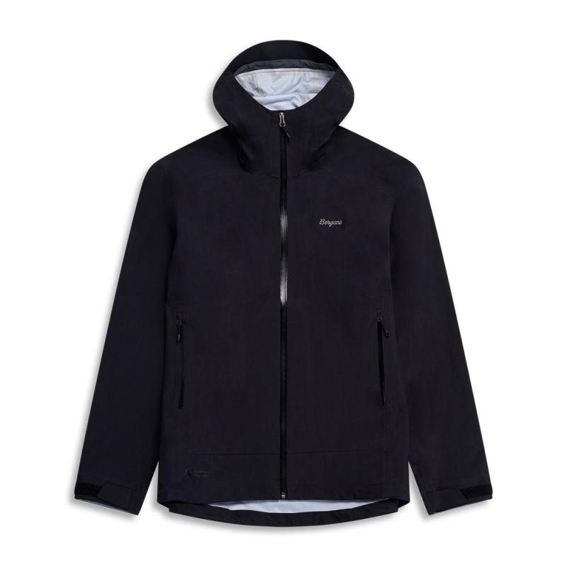 Bergans Essentials 3L Shell Jacket Men Black regenjas