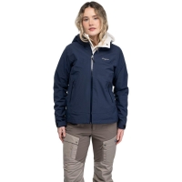 Bergans Essentials 3L Shell Jacket Women Navy Blue regenjas