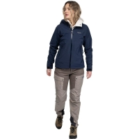 Bergans Essentials 3L Shell Jacket Women Navy Blue regenjas