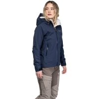 Bergans Essentials 3L Shell Jacket Women Navy Blue regenjas