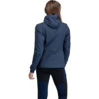 Bergans Holo Insulated Hood Jacket Women Dark Navy winterjas