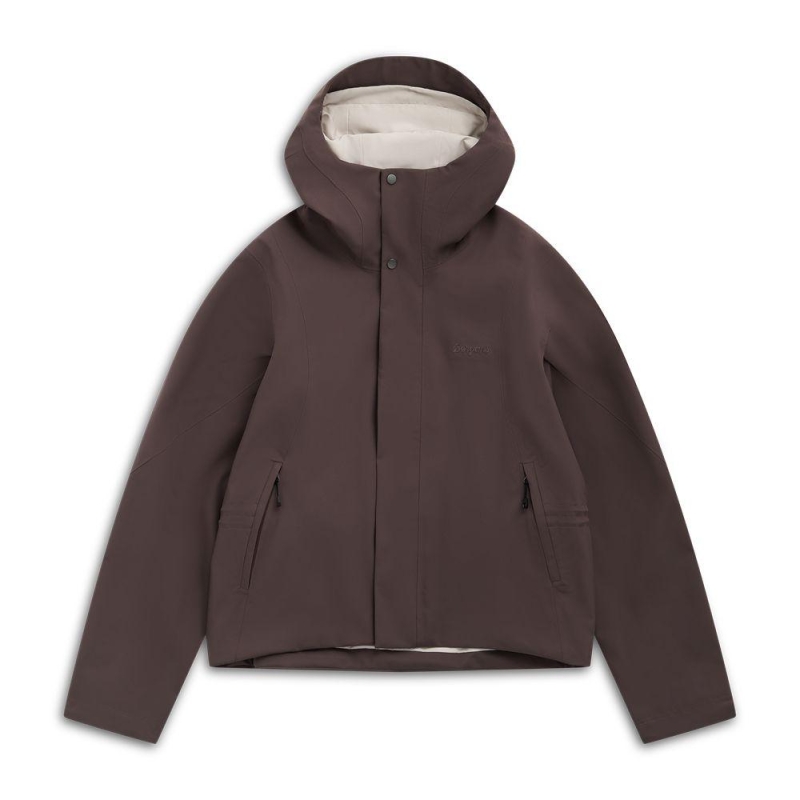 Bergans Vega 2L Shell Jacket Women Hot Cocoa regenjas