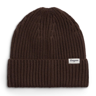 Bergans Nordmarka Merino Beanie Dark Chocolate
