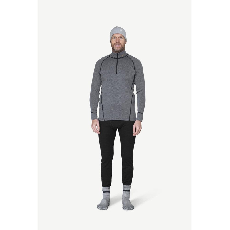 Devold Duo Active Merino 205 Z.Neck Castelrock shirt
