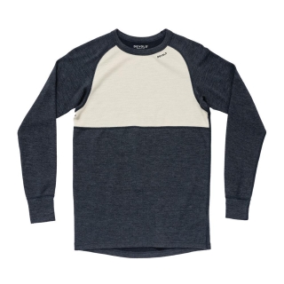 Devold Expedition Merino Silk Shirt Ink/Offwhite