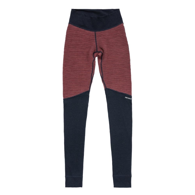 Devold Reverso Merino Longs Women's Marsala thermobroek