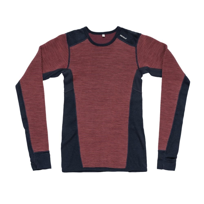 Devold Reverso Merino Shirt Women's Marsala shirt