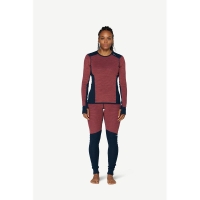 Devold Reverso Merino Shirt Women's Marsala shirt