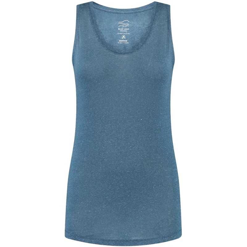 Blue Loop Originals Denimcel Tank Top Women's Indigo