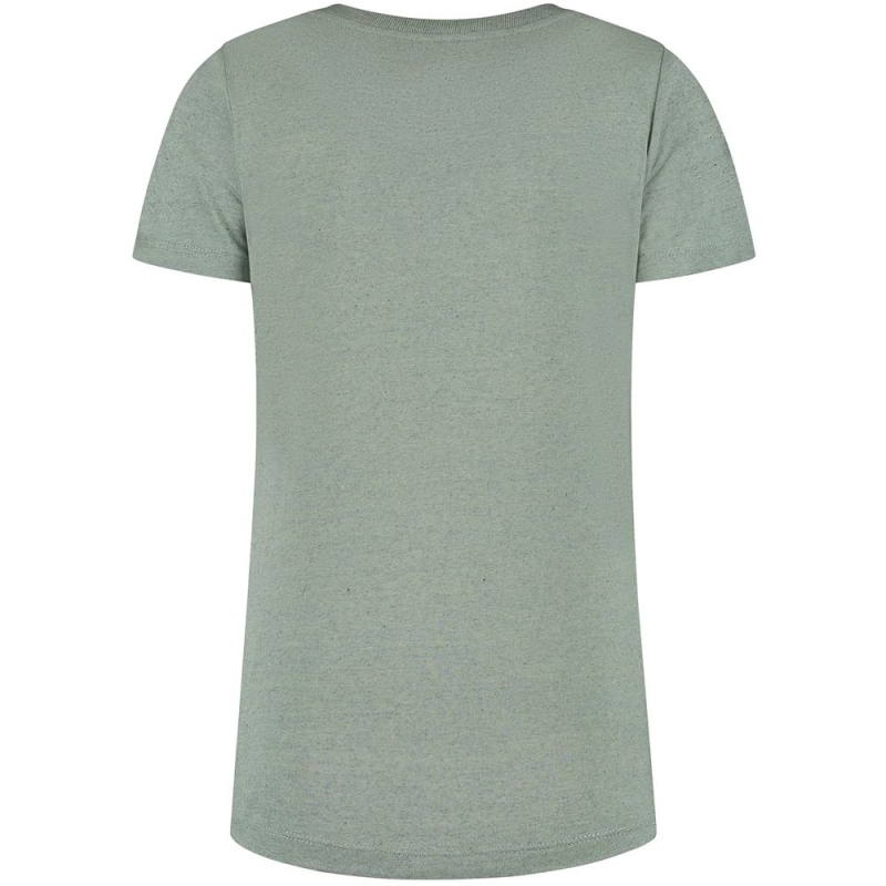Blue Loop Originals Denimcel Summer Magic Tshirt Women's Agave Green