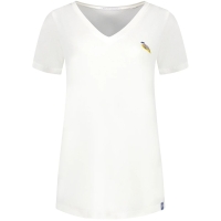 Blue Loop Originals Relinnen Relaxing Seal Tshirt Women's White