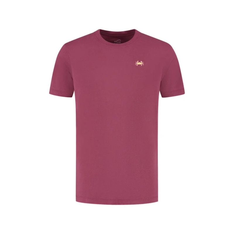 Blue Loop Originals Denimcel Crab Tshirt Bordeaux