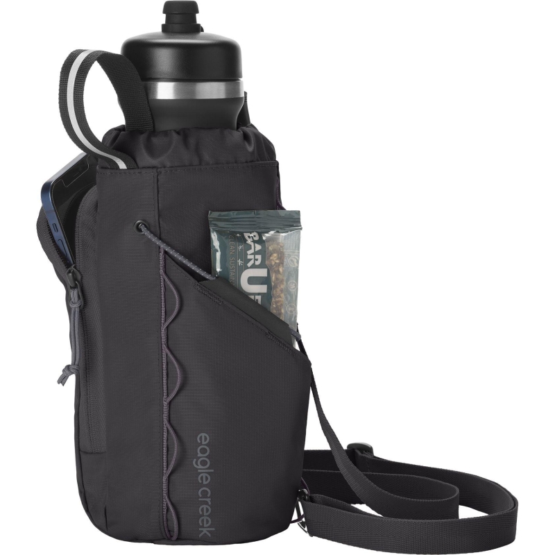 Eagle Creek Ranger Water Bottle Sling Black schoudertas