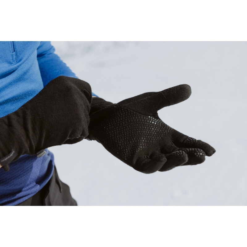 Icebreaker Quantum Gloves Black handschoen