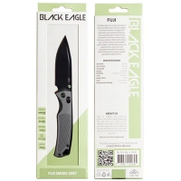 Black Eagle Fuji Folding Knife Smoke Grey
