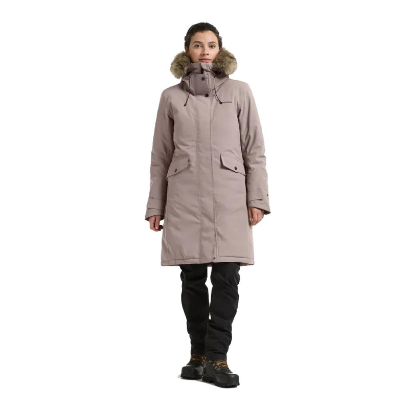 Didriksons Erika Parka 3 Women's Ash Brown winterjas