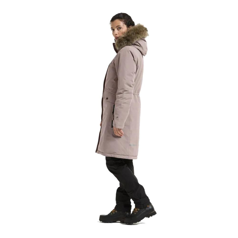 Didriksons Erika Parka 3 Women's Ash Brown winterjas