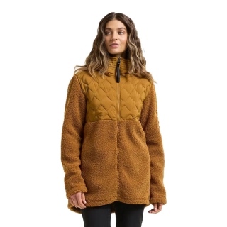 Didriksons Bibi Fullzip 2 Women's Spice Brown