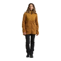 Didriksons Bibi Fullzip 2 Women's Spice Brown vest