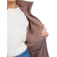 Didriksons Mella Full Zip 3 Women's Bark vest