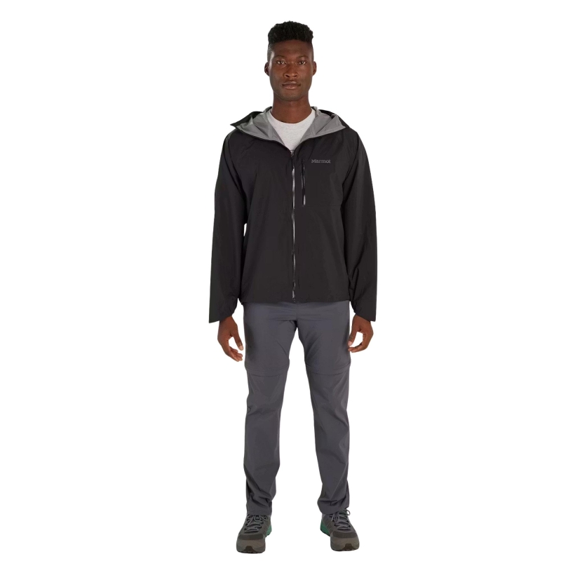 Marmot Superalloy Bio Rain Jacket Black regenjas