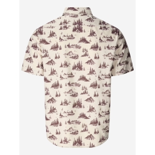 Marmot AirExchange SS Shirt BIRCH BARK LAKE SIDE CAMPOUT