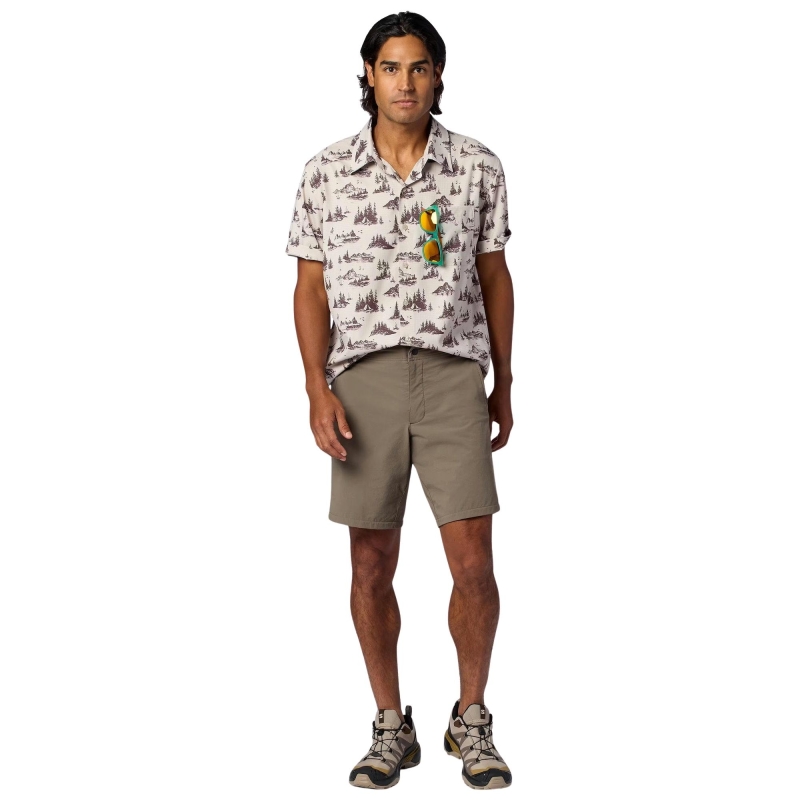 Marmot AirExchange SS Shirt BIRCH BARK LAKE SIDE CAMPOUT t-shirt