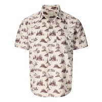 Marmot AirExchange SS Shirt BIRCH BARK LAKE SIDE CAMPOUT t-shirt