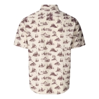 Marmot AirExchange SS Shirt BIRCH BARK LAKE SIDE CAMPOUT t-shirt