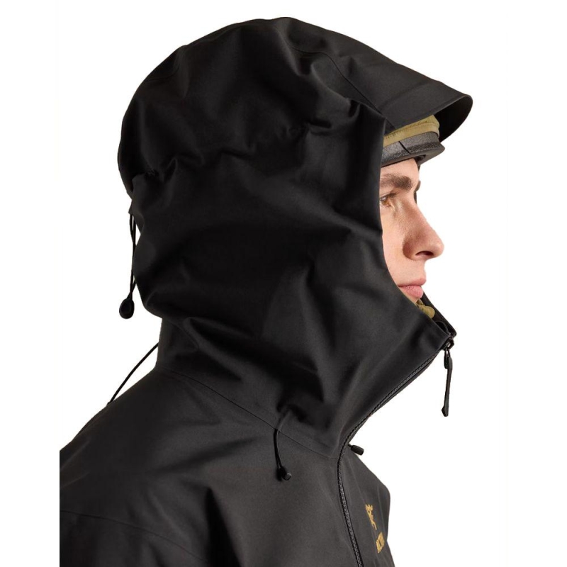 Arc'teryx Alpha SV Jacket 24K Black regenjas