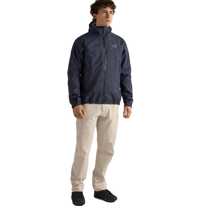 Arc'teryx Beta Jacket Black Sapphire regenjas