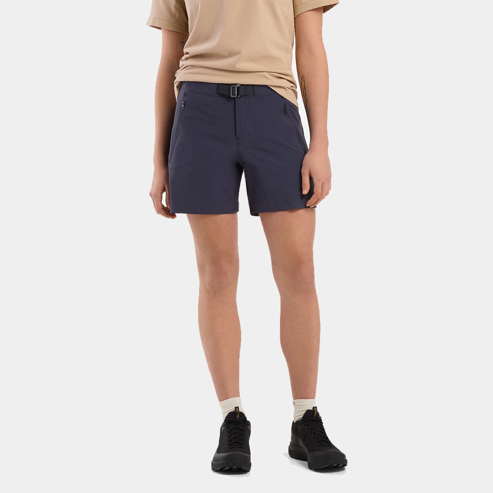 Arc'teryx Gamma Short 6 in Women's Black Sapphire 30796-Black Sapphire broeken online bestellen bij Kathmandu Outdoor & Travel