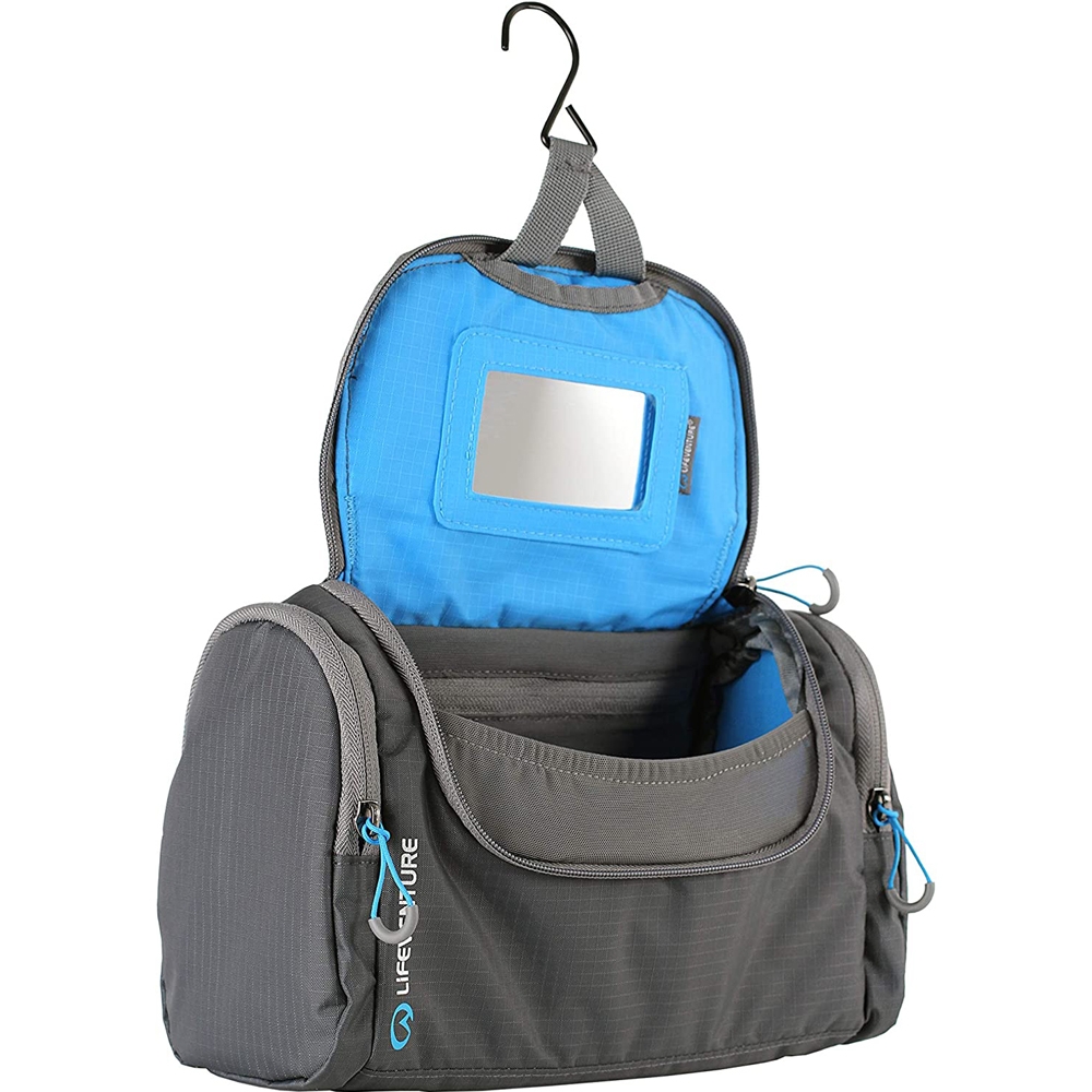 LifeVenture Wash Holdall Grey 142022 toiletartikelen online bestellen bij Kathmandu Outdoor & Travel