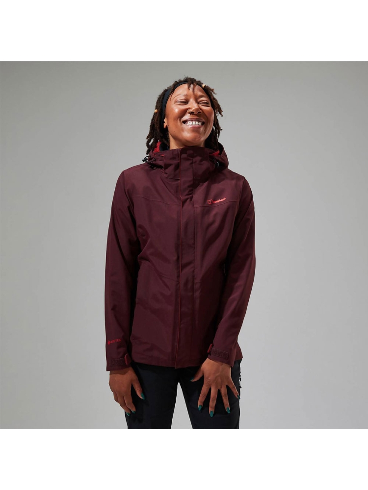 Berghaus Hillwalker IA Shell Jacket Women's AUTUMN PURPLE/TALL POPPY 22245-JV1 jassen online bestellen bij Kathmandu Outdoor & Travel