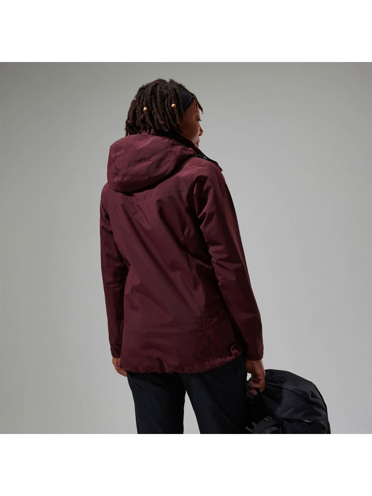 Berghaus Hillwalker IA Shell Jacket Women's AUTUMN PURPLE/TALL POPPY 22245-JV1 jassen online bestellen bij Kathmandu Outdoor & Travel