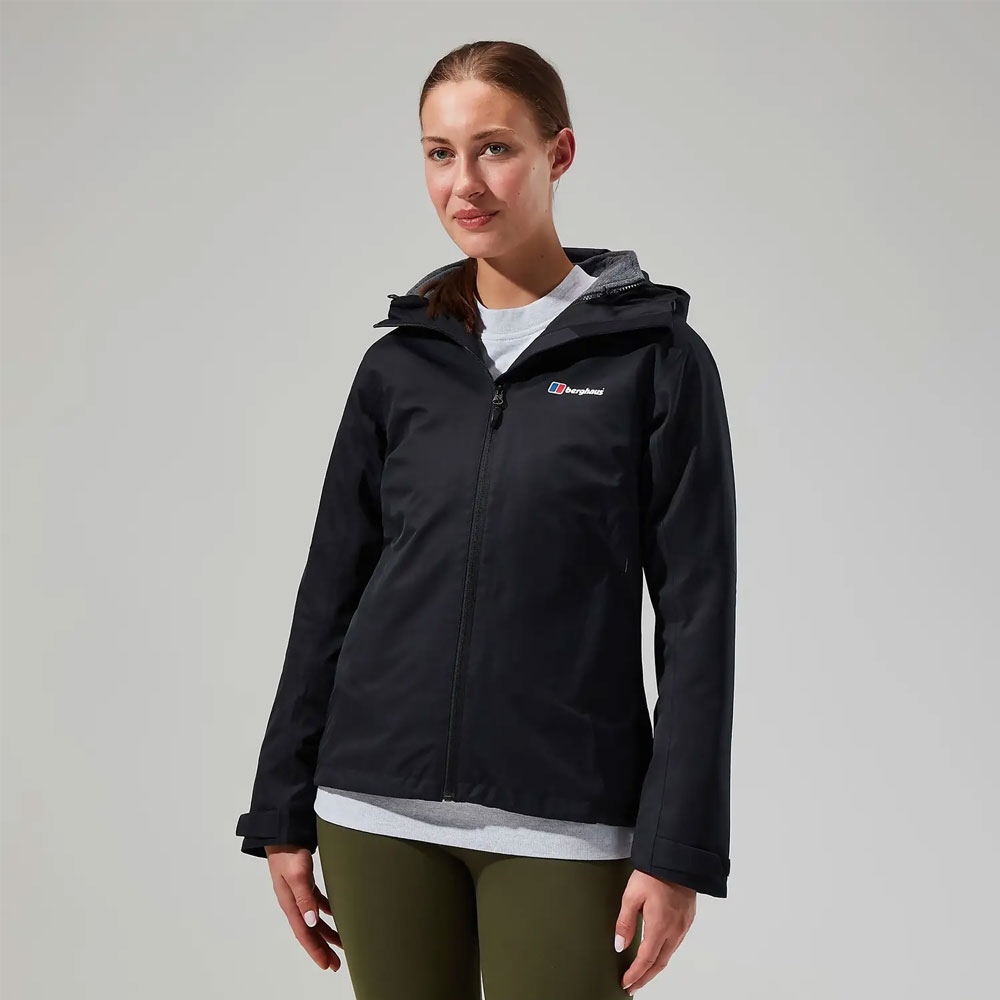 Berghaus Fellmaster gemini 3 in 1 Jacket Women's BLACK/BLACK 22087-BP6 jassen online bestellen bij Kathmandu Outdoor & Travel