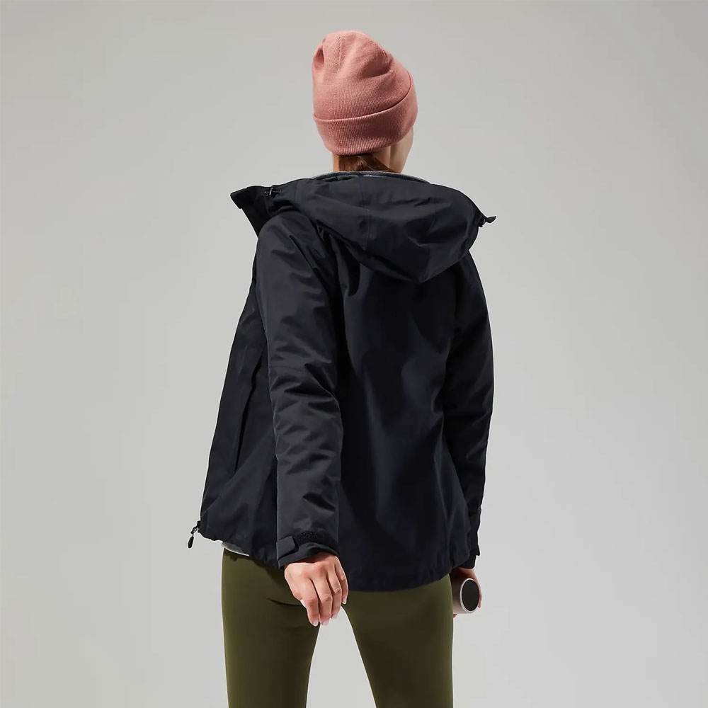 Berghaus Fellmaster gemini 3 in 1 Jacket Women's BLACK/BLACK 22087-BP6 jassen online bestellen bij Kathmandu Outdoor & Travel