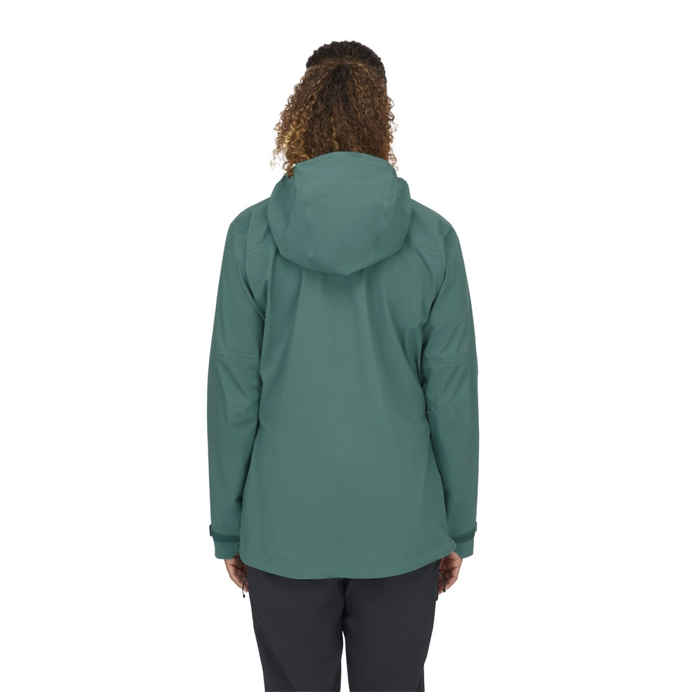 Rab Firewall Jacket Women's  Eucalyptus QWH-33-EUC jassen online bestellen bij Kathmandu Outdoor & Travel