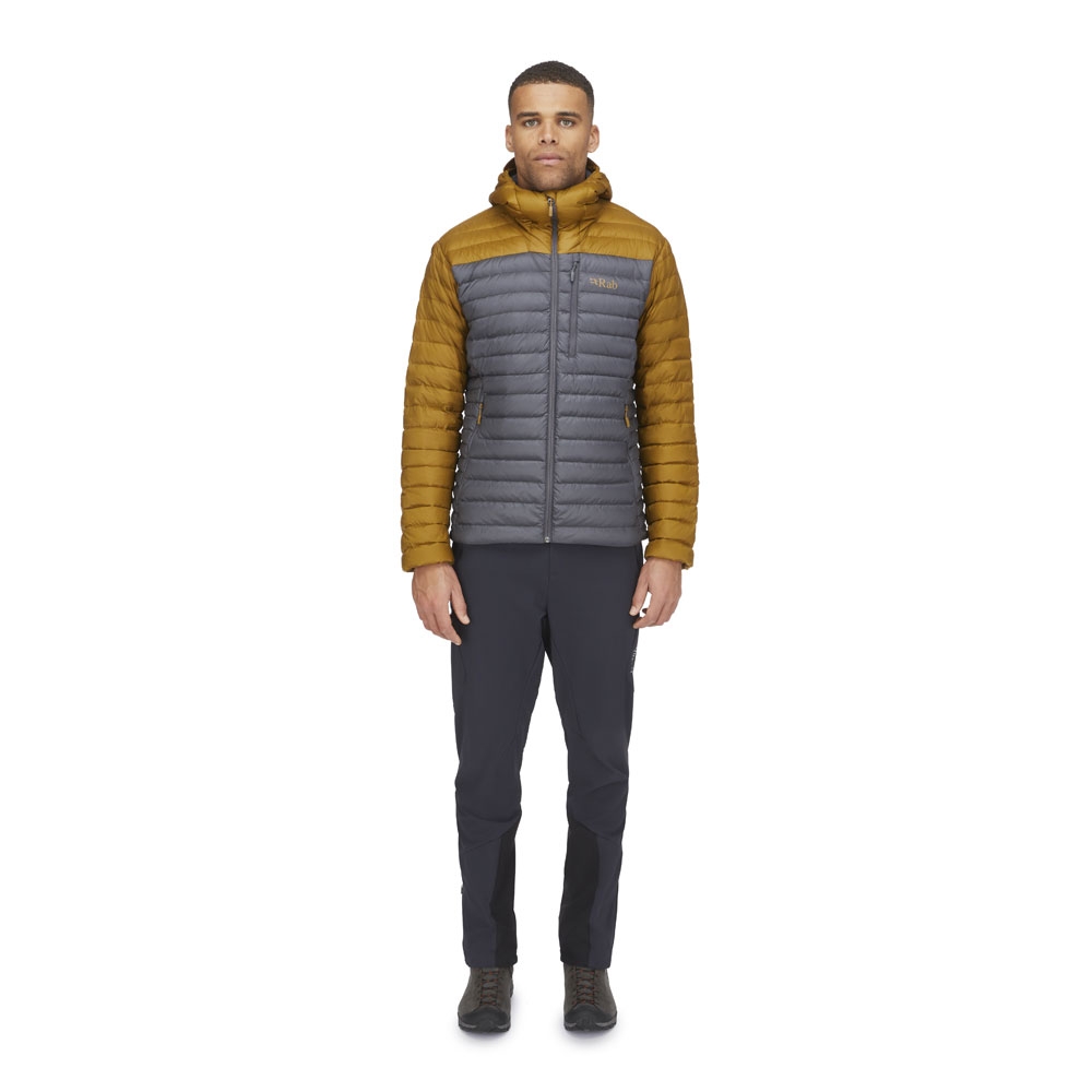 Rab Microlight Alpine Jacket  Footprint/Graphene QDB-12-FGP jassen online bestellen bij Kathmandu Outdoor & Travel