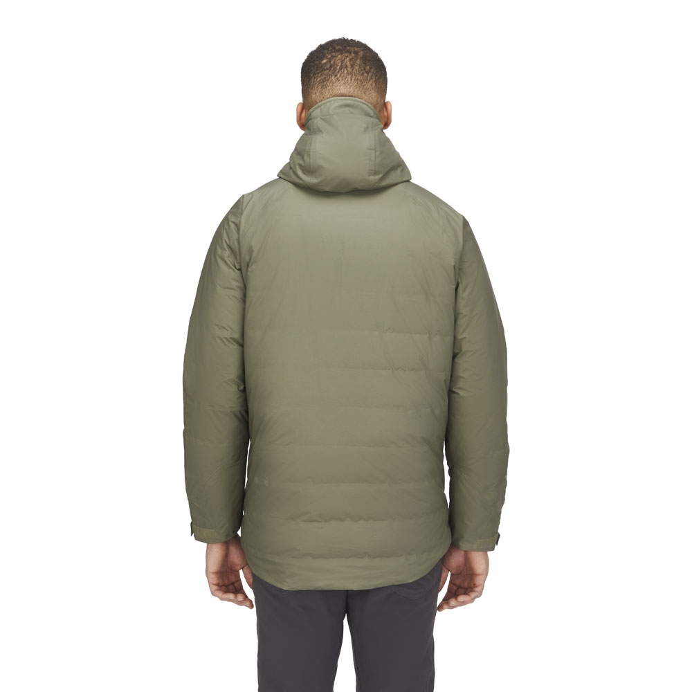 Rab Valiance Jacket  Light Khaki QDB-49-LKH jassen online bestellen bij Kathmandu Outdoor & Travel