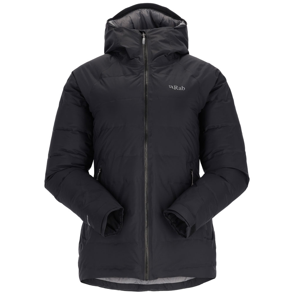 Rab Valiance Jacket Women's  Black QDB-50-BLK jassen online bestellen bij Kathmandu Outdoor & Travel