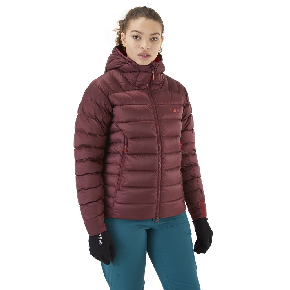 Rab Electron Pro Jacket Women's Deep Heather QDN-86-DEH jassen online bestellen bij Kathmandu Outdoor & Travel