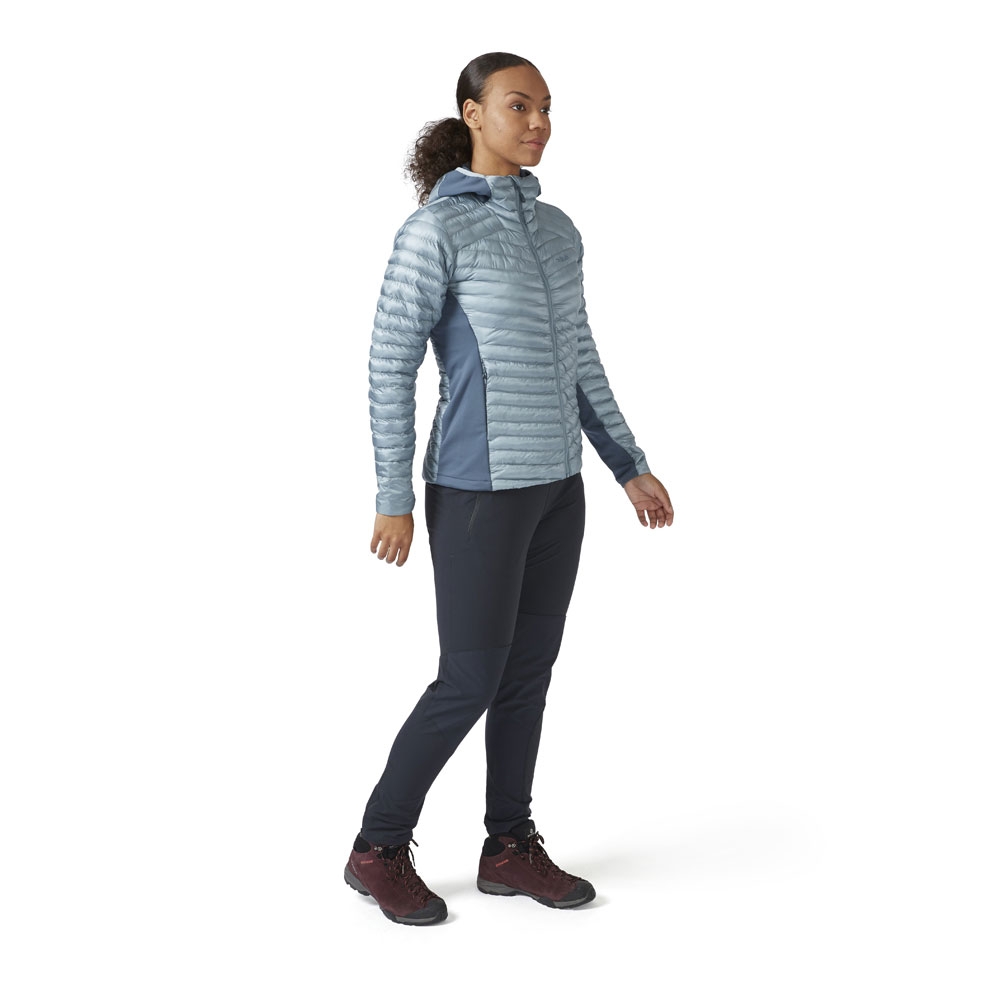 Rab Cirrus Flex 2.0 Hoody Women's Citadel QIO-69-CIT jassen online bestellen bij Kathmandu Outdoor & Travel